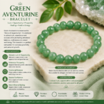 Natural Green Aventurine Crystal Bracelet – Luck, Prosperity & Positive Energy
