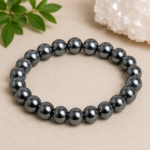 Natural Hematite Crystal Bracelet – Grounding & Protection