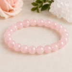 Rose Quartz Crystal Bracelet – Love, Self-Love & Emotional Harmony