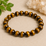 Tiger Eye Crystal Bracelet – Confidence, Focus & Grounding